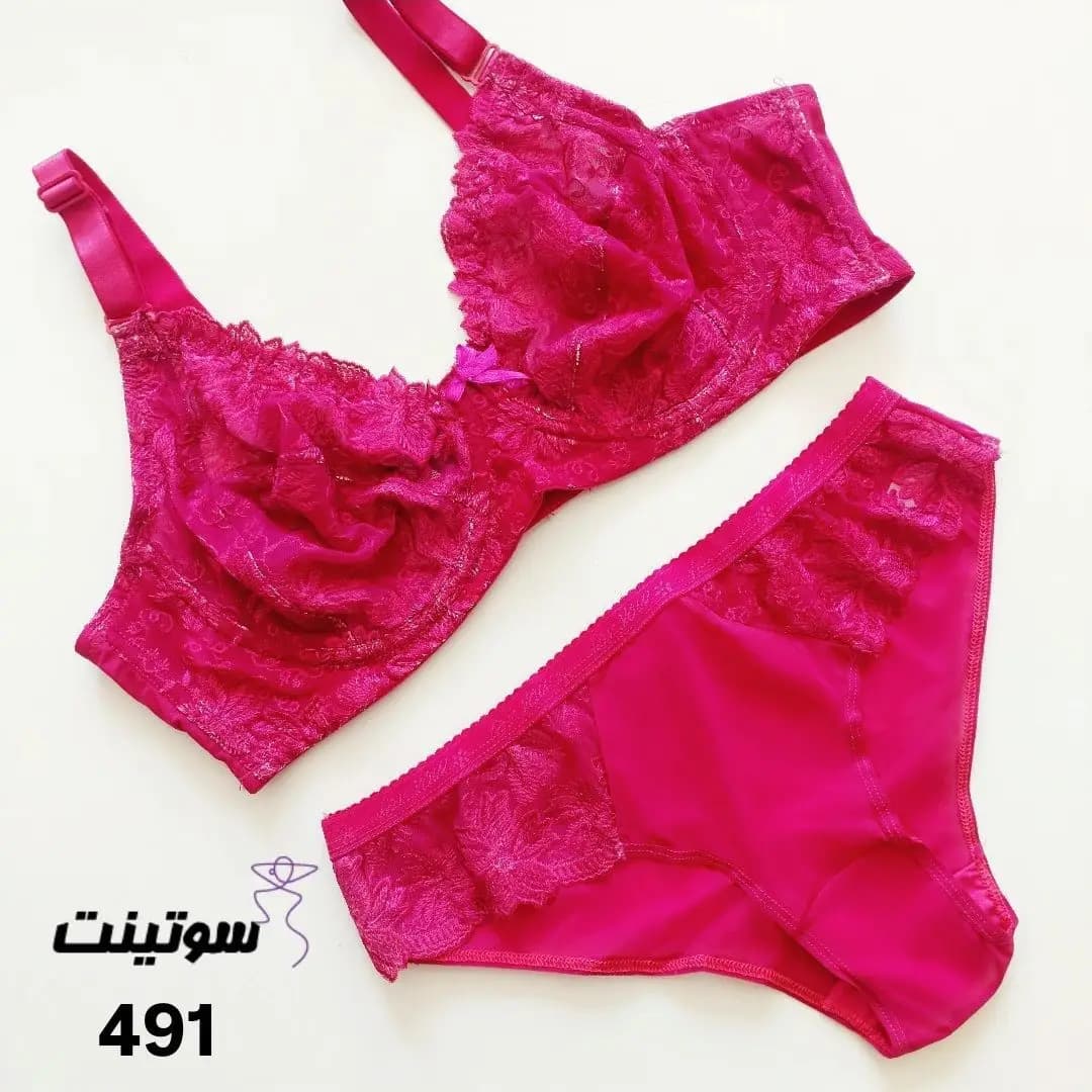 ست لباس زیر گیپوری فنردار491 — تصویر ۸