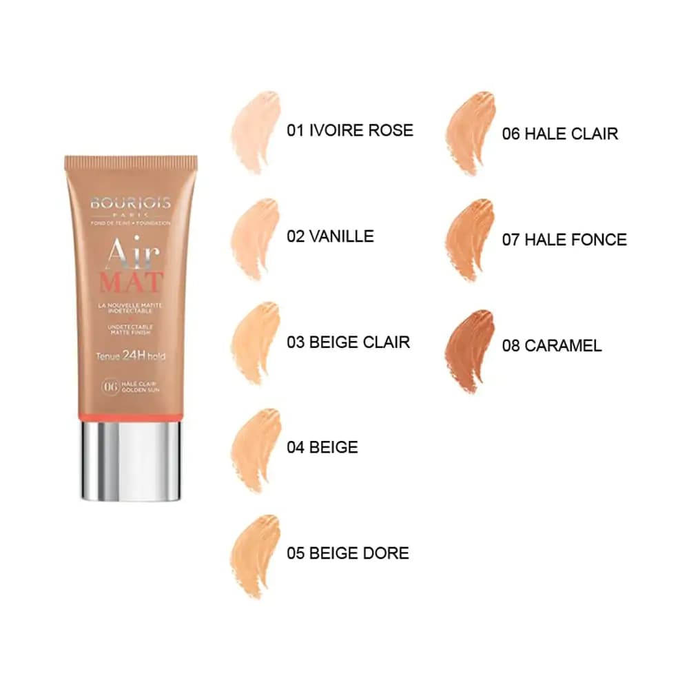کرم پودر ایرمت بورژوا BOURJOIS AIR MAT FOUNDATION — تصویر ۵