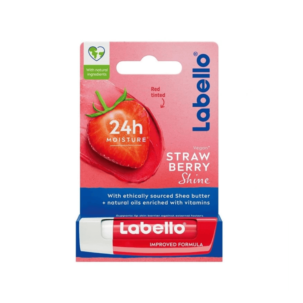 بالم لب لبلو توت‌ فرنگی مدل strawberry shine