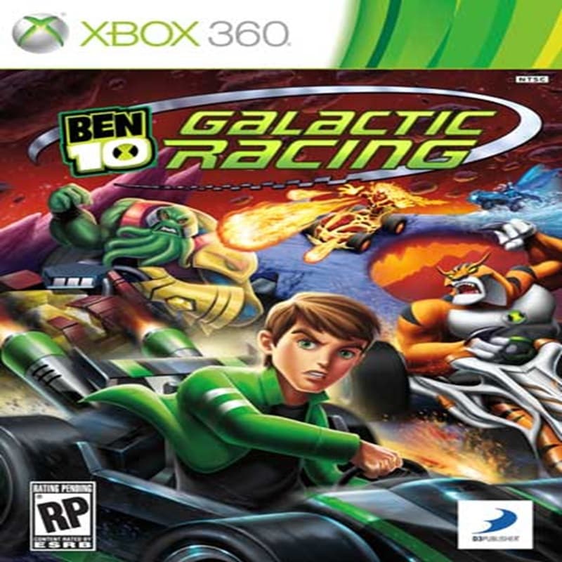 دیسک بازی Ben 10 Galactic Racing XBOX 360