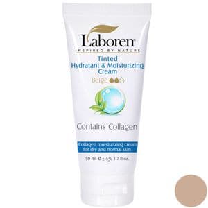 کرم مرطوب کننده رنگی لابورن مدل Normal Beige حجم 50 میلی لیتر
