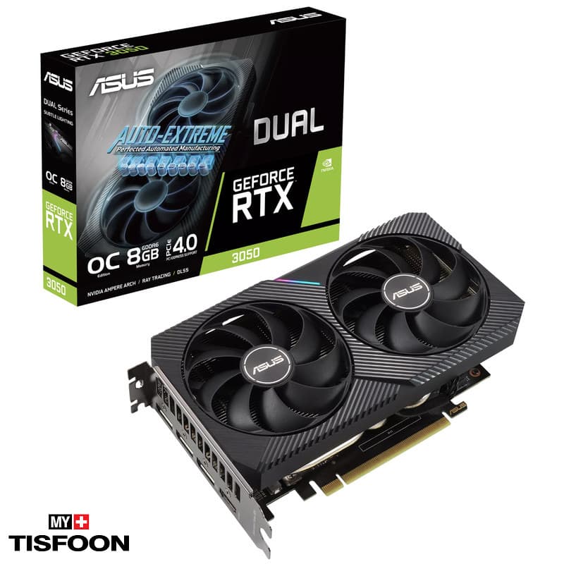 کارت گرافیک ایسوس مدل Dual GeForce RTX 3050 OC D6 8GB-V2