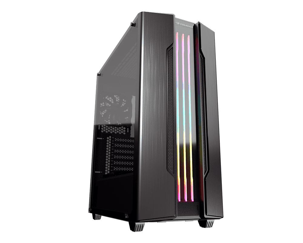کیس کامپیوتر کوگر مدل GEMINI S RGB Iron gray