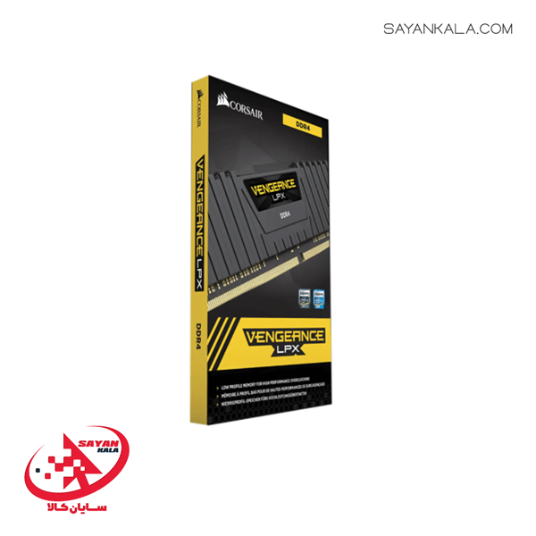 رم دسکتاپ کورسیر مدل RAM CORSAIR VENGEANCE LPX 16GB 3200MHZ CL16