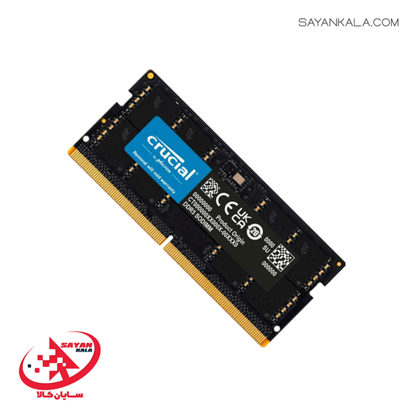 رم لپ تاپ کروشیال مدل RAM LAPTOP CRUCIAL CT16G56C46S5 16GB 5600MHZ CL46 — تصویر ۶