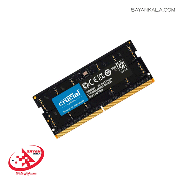 رم لپ تاپ کروشیال مدل RAM LAPTOP CRUCIAL CT16G56C46S5 16GB 5600MHZ CL46 — تصویر ۷
