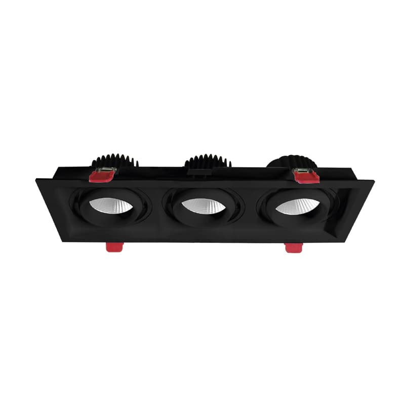 چراغ سقفی توکار SH-6703- 3x36W شعاع — تصویر ۷