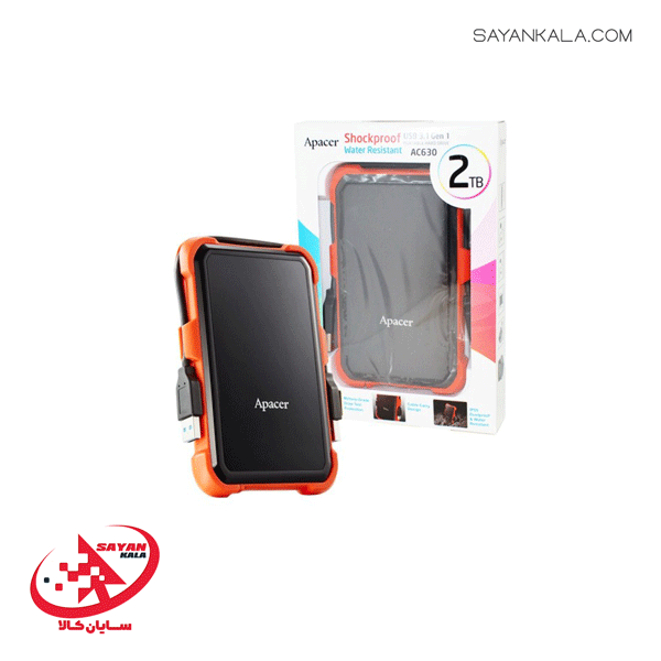 هارد اکسترنال اپیسر مدل HDD EXTERNAL APACER AC630 2TB