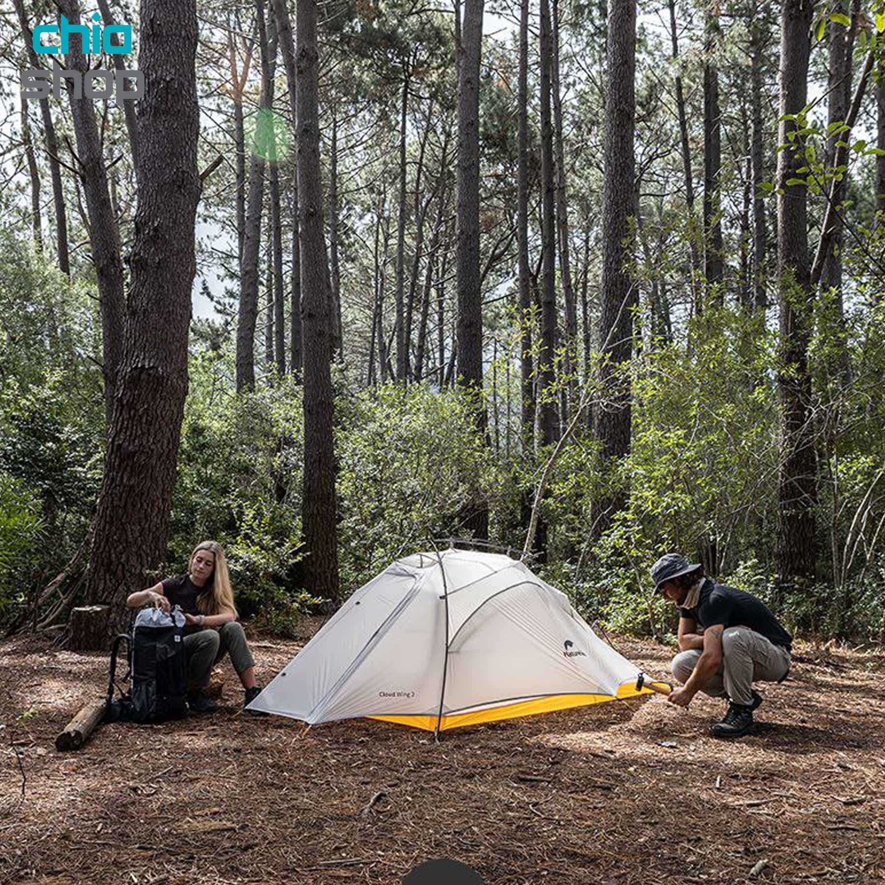 چادر نیچرهایک دو نفره Naturehike مدل Cloud UP Wings 10D‏ — تصویر ۱۲