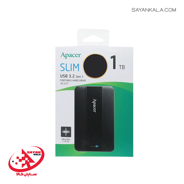 هارد اکسترنال اپیسر مدل HDD EXTERNAL APACER AC237 1TB — تصویر ۹