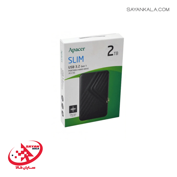 هارد اکسترنال اپیسر مدل HDD EXTERNAL APACER AC236 2TB