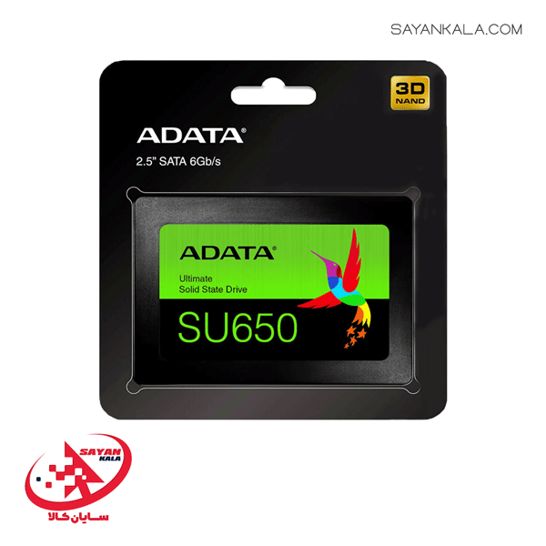 اس اس دی اینترنال ای دیتا مدل SSD INTERNAL ADATA ULTIMATE SU650 480GB — تصویر ۵