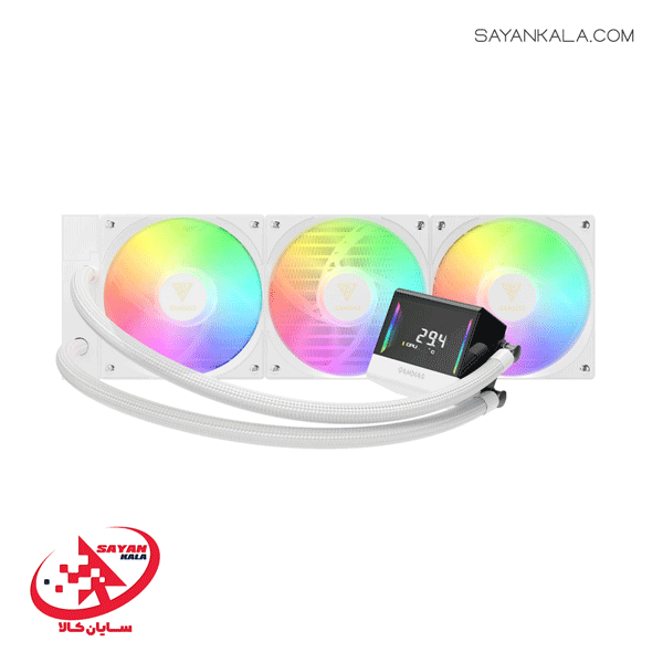 خنک کننده مایع پردازنده گیم دیاس مدل CPU COOLER LIQUID GAMDIAS CHIONE E4 420 — تصویر ۳