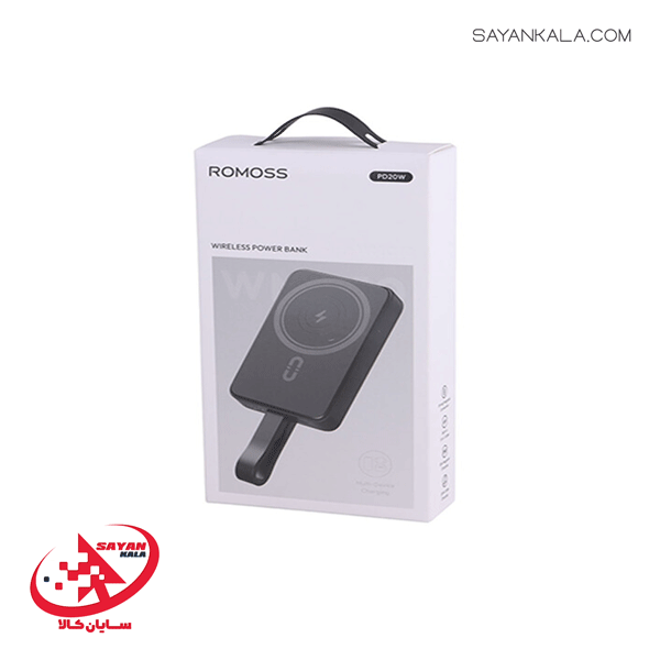 پاور بانک روموس مدل POWER BANK ROMOSS WMO10-121 PD WIRELESS 10000mAH 20W — تصویر ۵