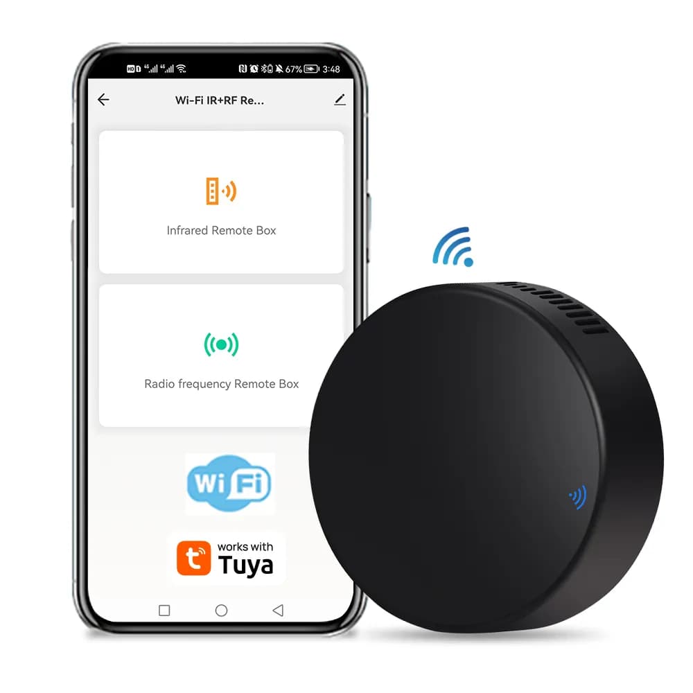 ریموت کنترل IR+RF هوشمند TUYA مدل WL-IRF — تصویر ۲