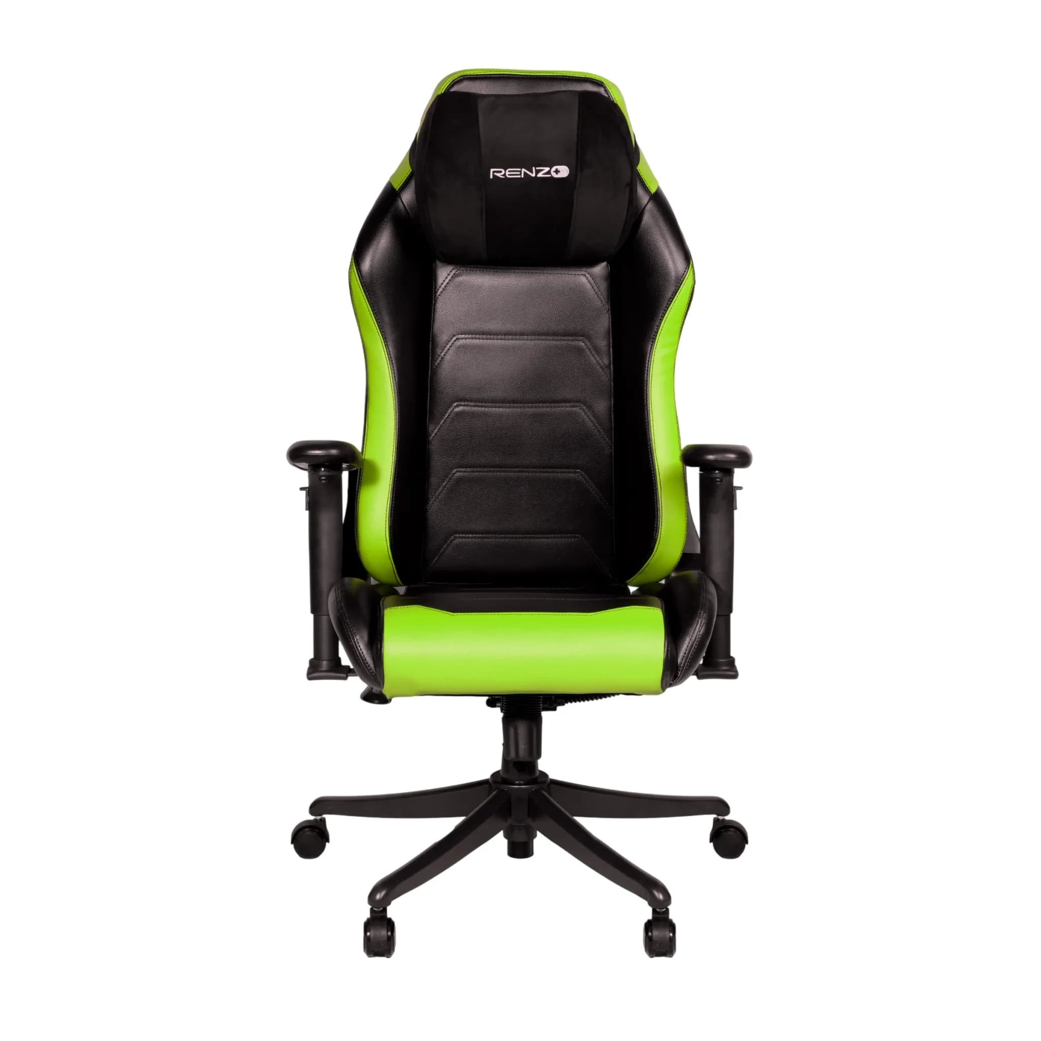 صندلی گیمینگ RENZO Imperial XL Neon Green — تصویر ۱۱