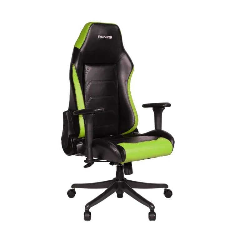 صندلی گیمینگ RENZO Imperial XL Neon Green — تصویر ۵