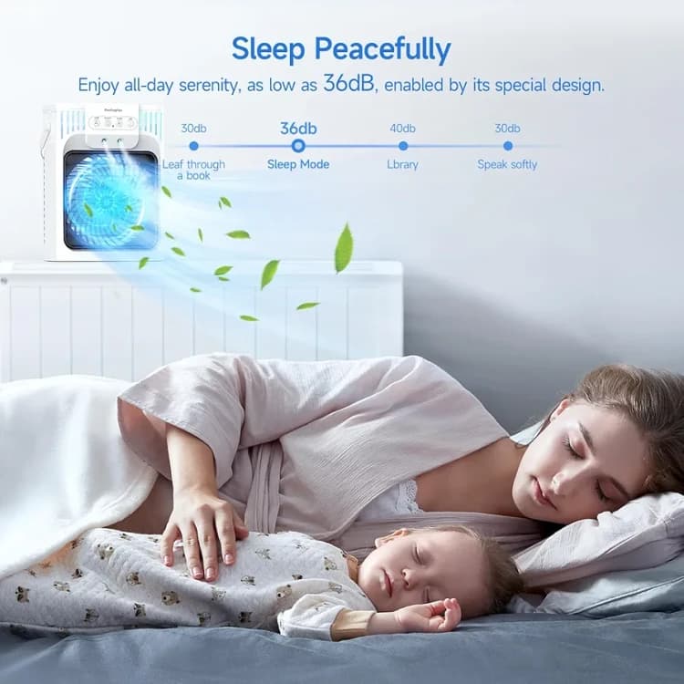 کولر رومیزی قابل حمل Coolding Fan AB-1 — تصویر ۵