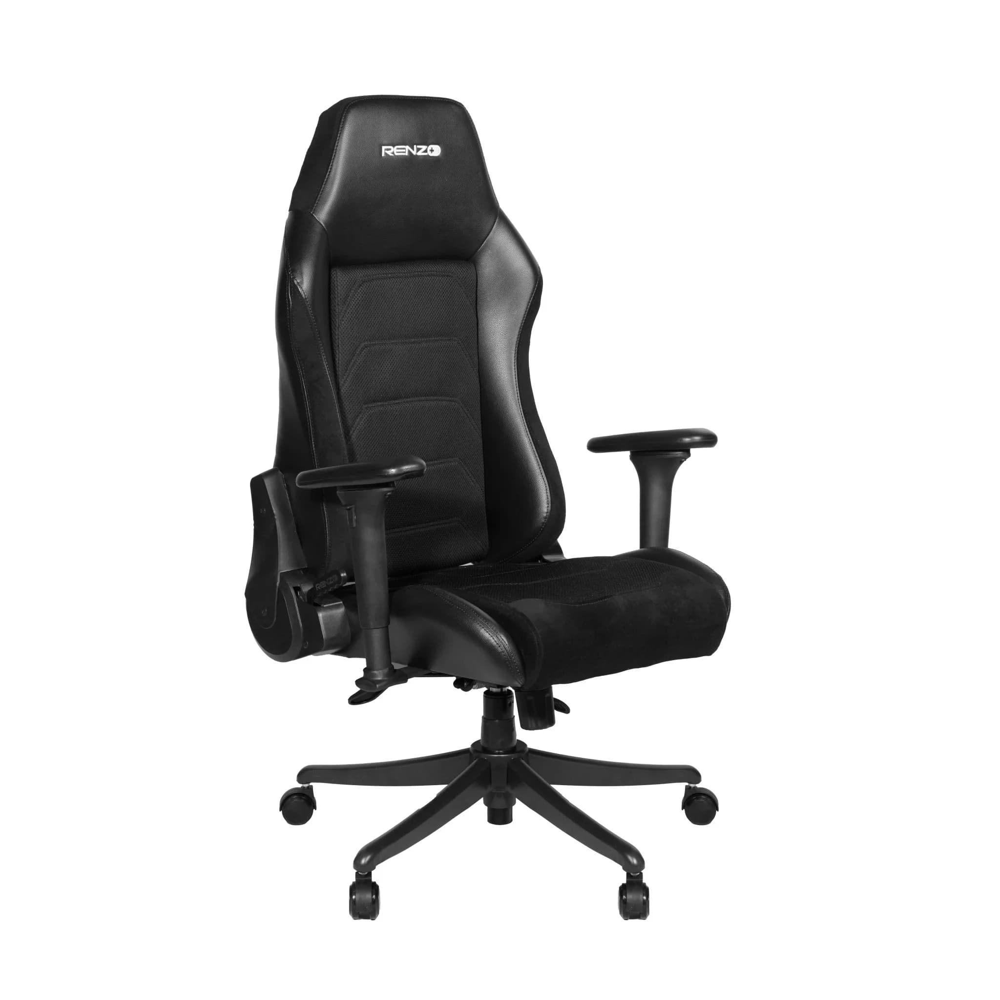 صندلی گیمینگ RENZO Imperial XL Hybrid Black — تصویر ۱۱