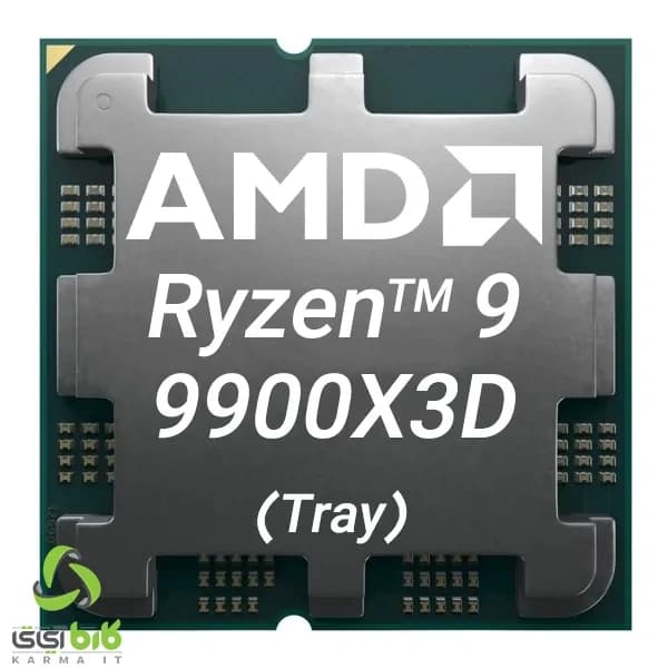 پردازنده ای ام دی Ryzen 9 9900X3D بدون باکس
