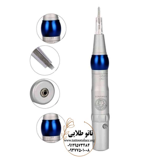 دستگاه تاتو پیچی حلقه آبی اصل کد T318 — تصویر ۱۱