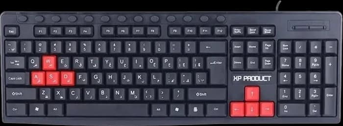 کیبورد سیمی XP مدل 8400U