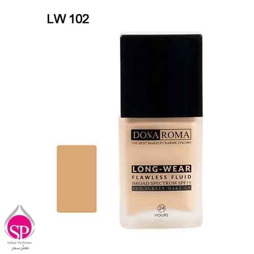 کرم پودر دوناروما مدل لانگ وییر LW102