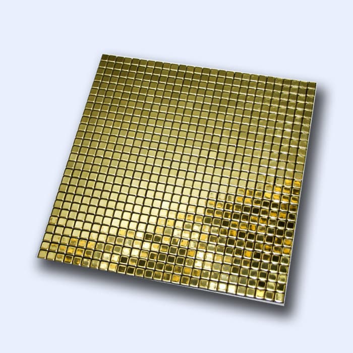کاشی بین کابینتی پشت چسبی طلایی 29 سانتی کد 12320