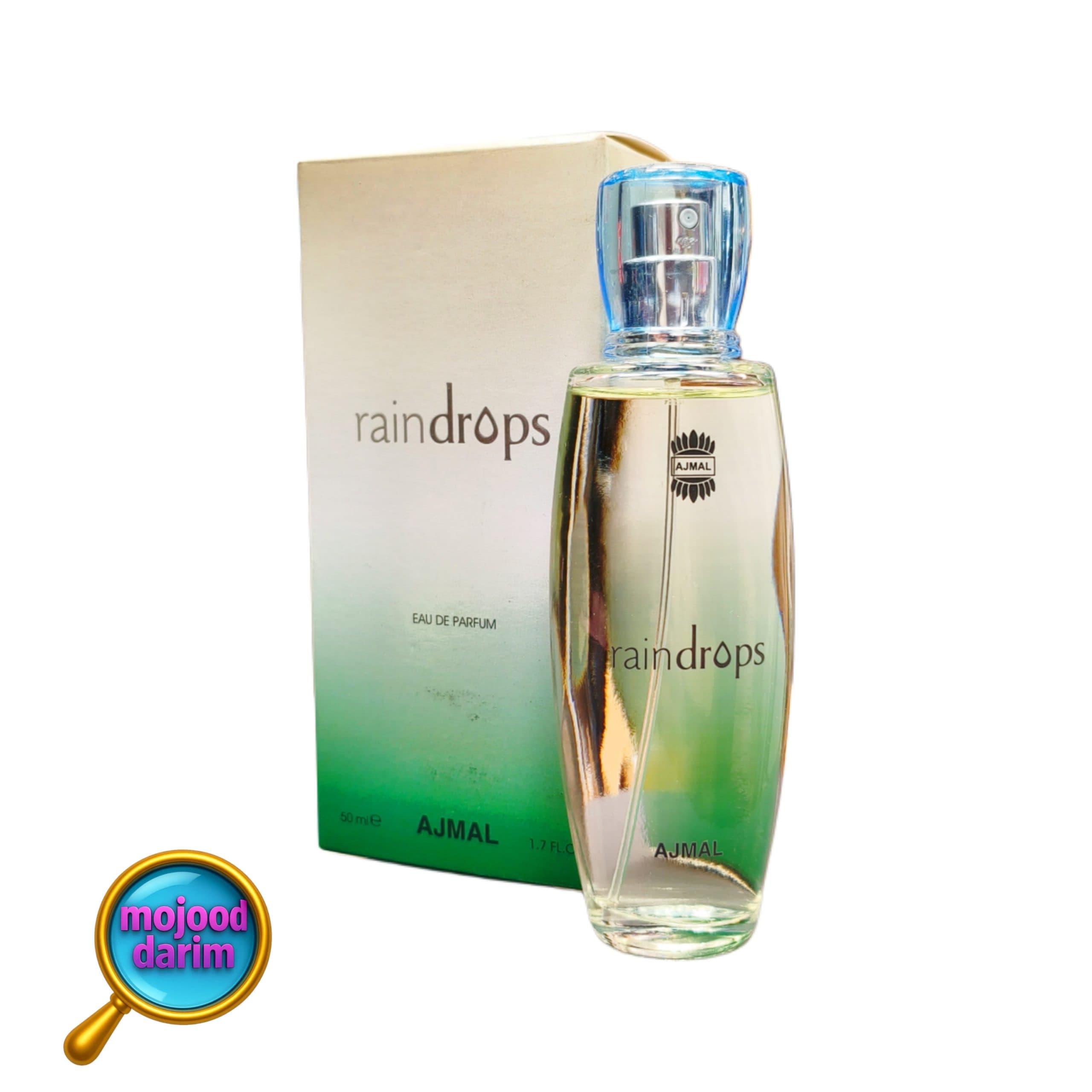 عطر اجمل رین دراپس اورجینال ۵۰ میل سری جدید اماراتی | raindrops ajmal — تصویر ۳