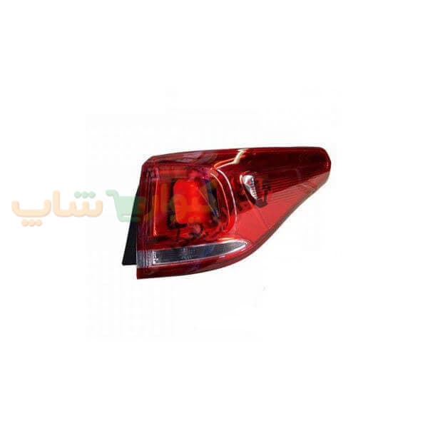 طلق شیشه یا چراغ عقب راست روی گلگیر تیگو 7