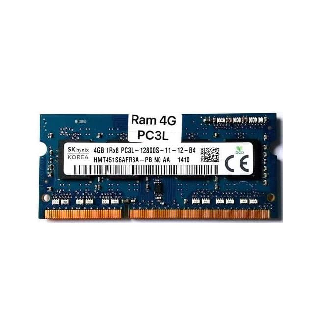 رم استوک 4 گیگ لپ تاپی PC3L-12800 برند میکس