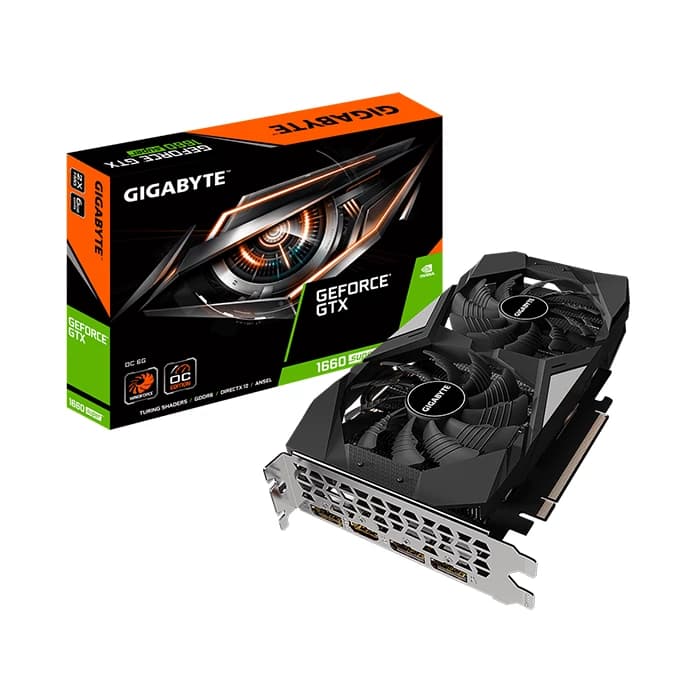 کارت گرافیک گیگابایت GIGABYTE Graphics Card GTX 1660 SUPER GAMING 6G