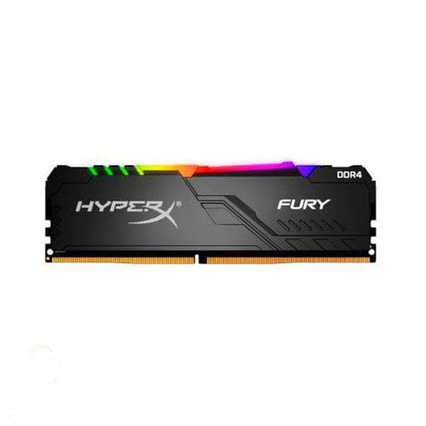 رم دسکتاپ کینگستون RAM KINGSTON CL16 DDR4 16GB 3200MHz HYPERX FURY RGB — تصویر ۲