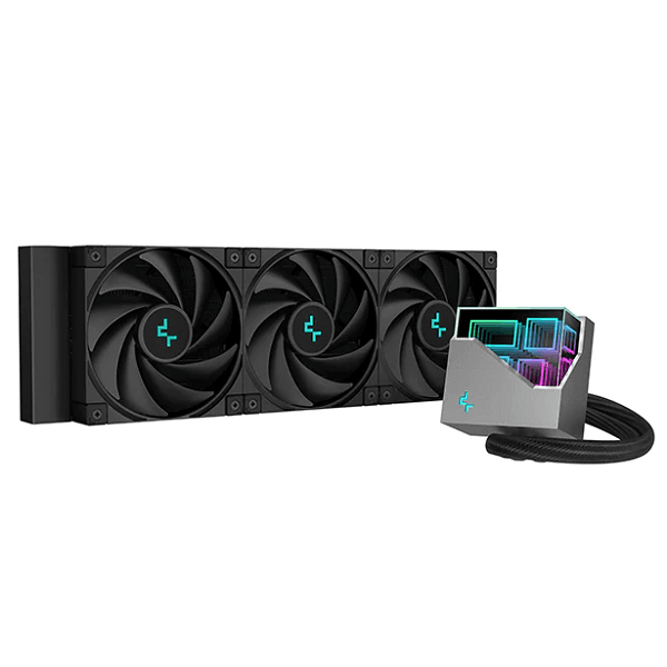خنک کننده مایع پردازنده دیپ کول FAN DEEPCOOL LT720 BLACK 360mm