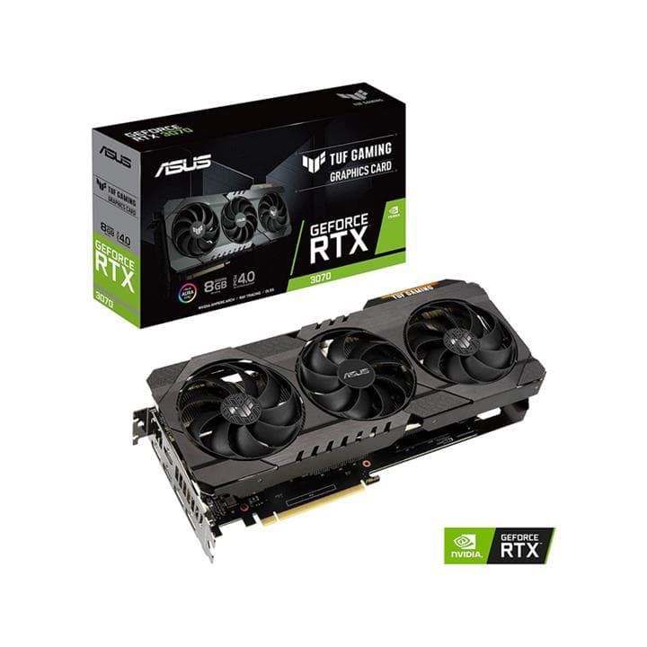 کارت گرافیک ایسوس ASUS TUF RTX 3070 TI O8G Gaming دست دوم بدون جعبه