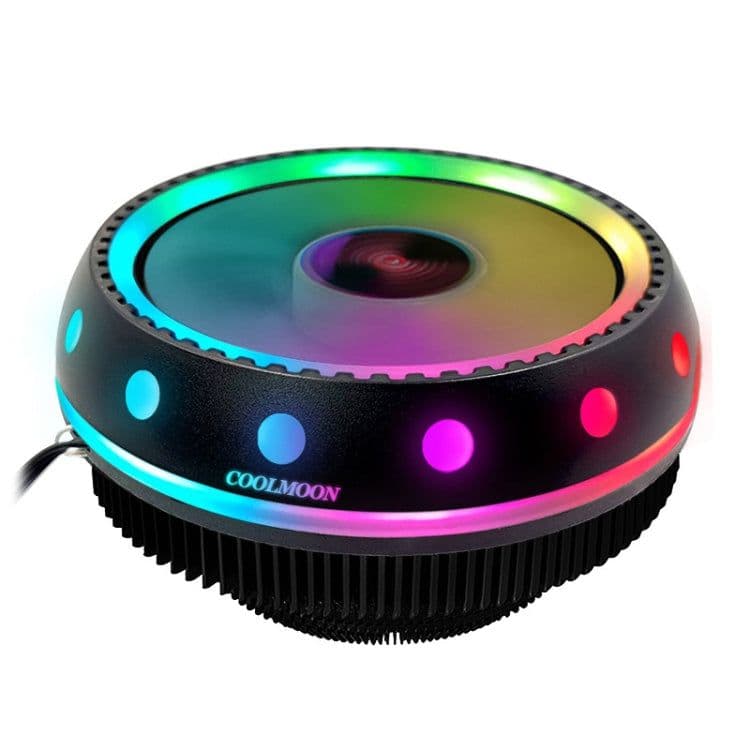فن پردازنده Coolmoon RGB UFO CPU Cooler — تصویر ۳