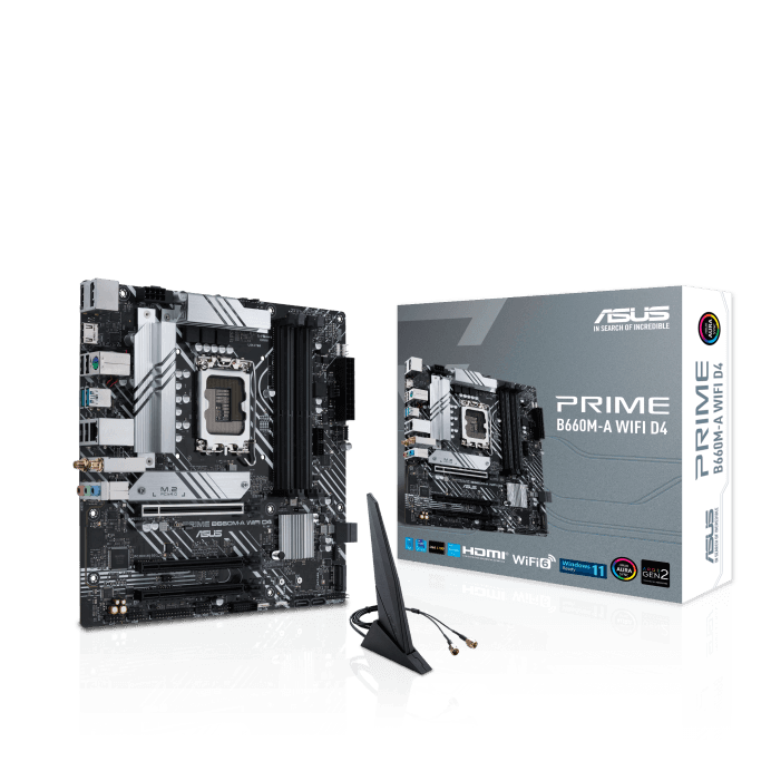 مادربرد ایسوس MOTHERBOARD ASUS PRIME B660M-A WIFI D4