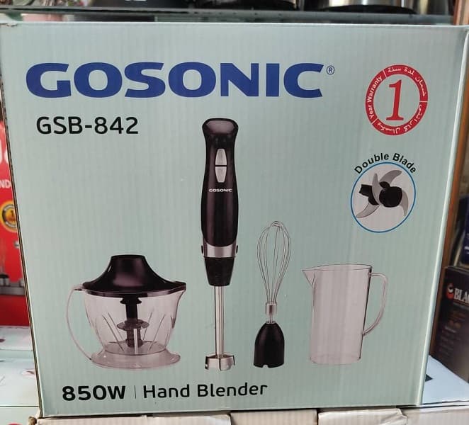 گوشت کوب برقی گوسونیک سه کاره GSB-842 Gosonic