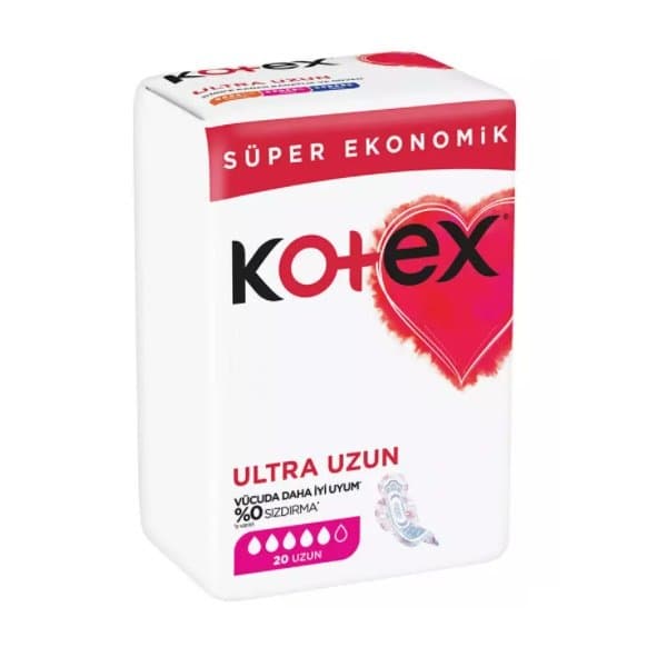نوار بهداشتی کوتکس مدل ULTRA UZUN بسته 20 عددی