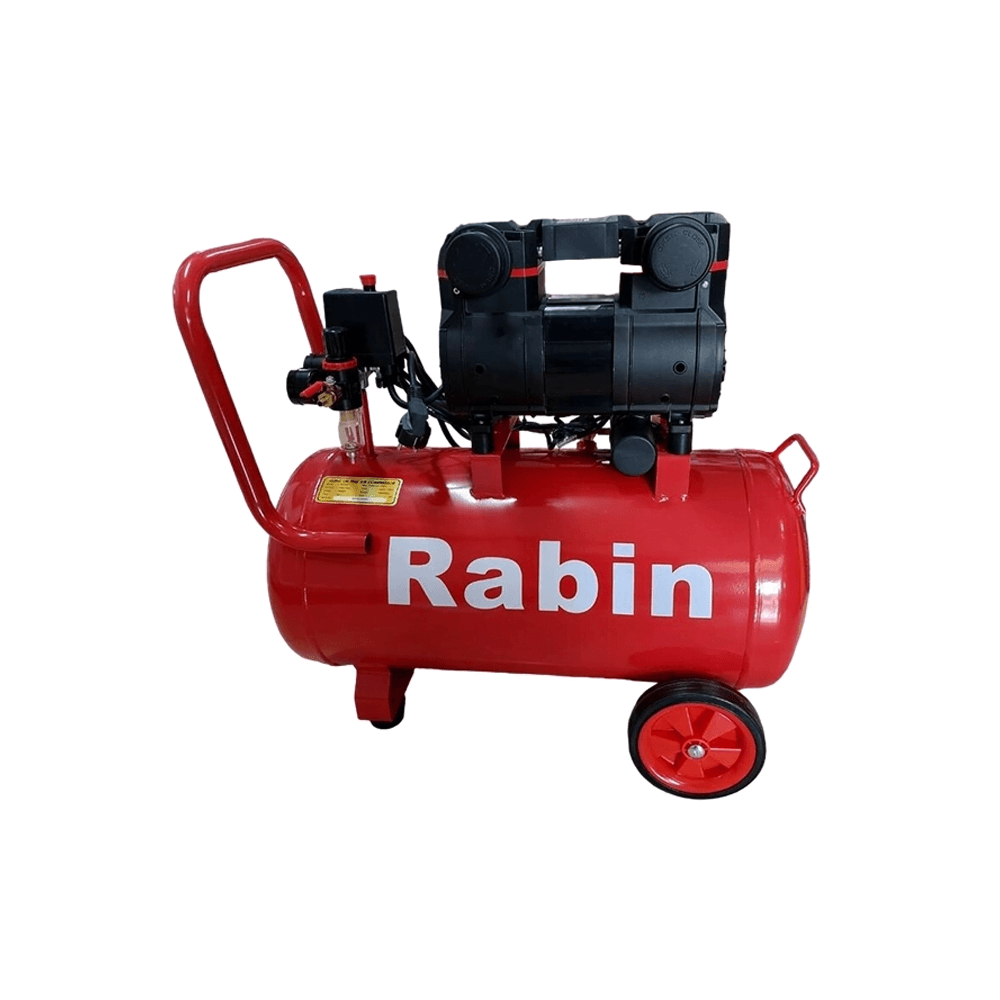 پمپ باد سایلنت رابین 50 لیتری مدل R2650F
