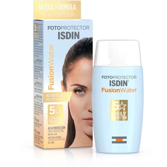 ضد افتاب فیوژن واتر بی رنگ ایزدین SPF 50