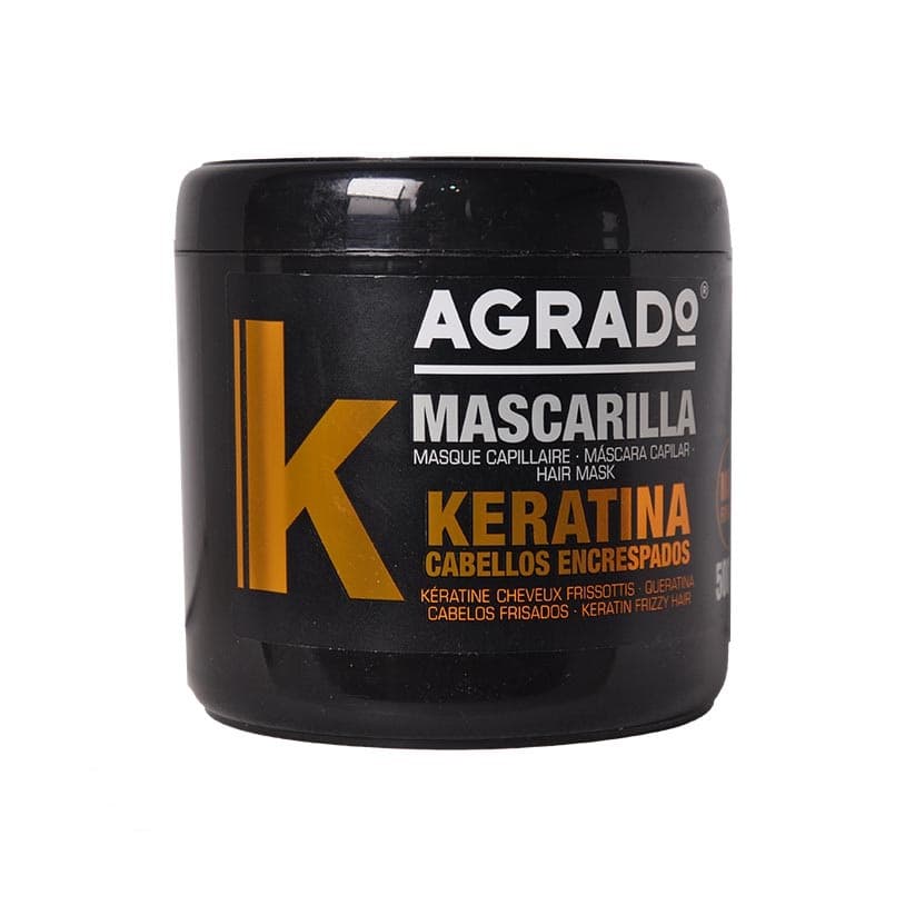 ماسک مو کراتين آگرادو AGRADO حجم 500 میل محصول کشور اسپانیا