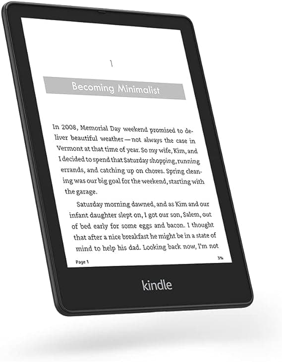 کتابخوان الکترونیکی Kindle Paperwhite Signature Edition (32 GB) — تصویر ۵