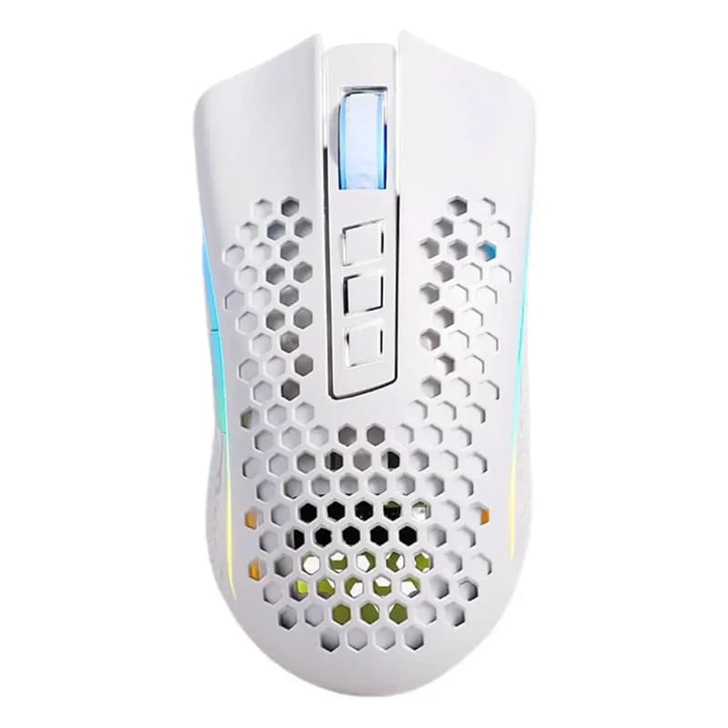 موس وایرلس ردراگون مدل storm pro m808wks سفید پلمپ