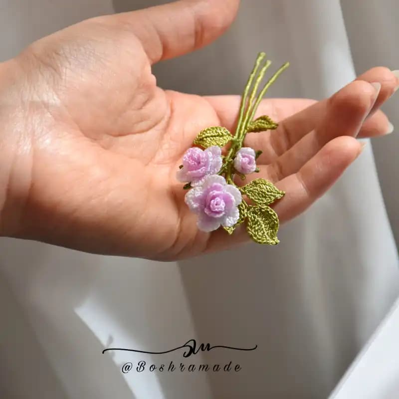 گل سینه گل رز کد 5897 — تصویر ۱۲