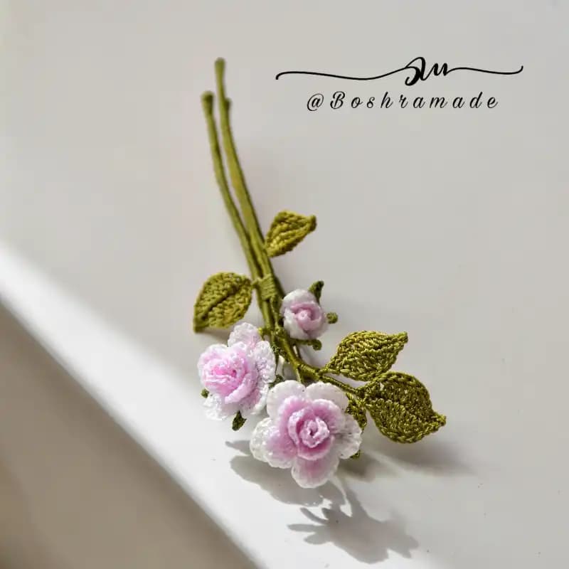 گل سینه گل رز کد 5897