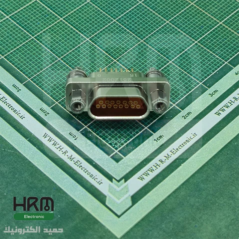 کانکتور J30J-15ZKNP5-J مادگی 15پین برند QIANGTS