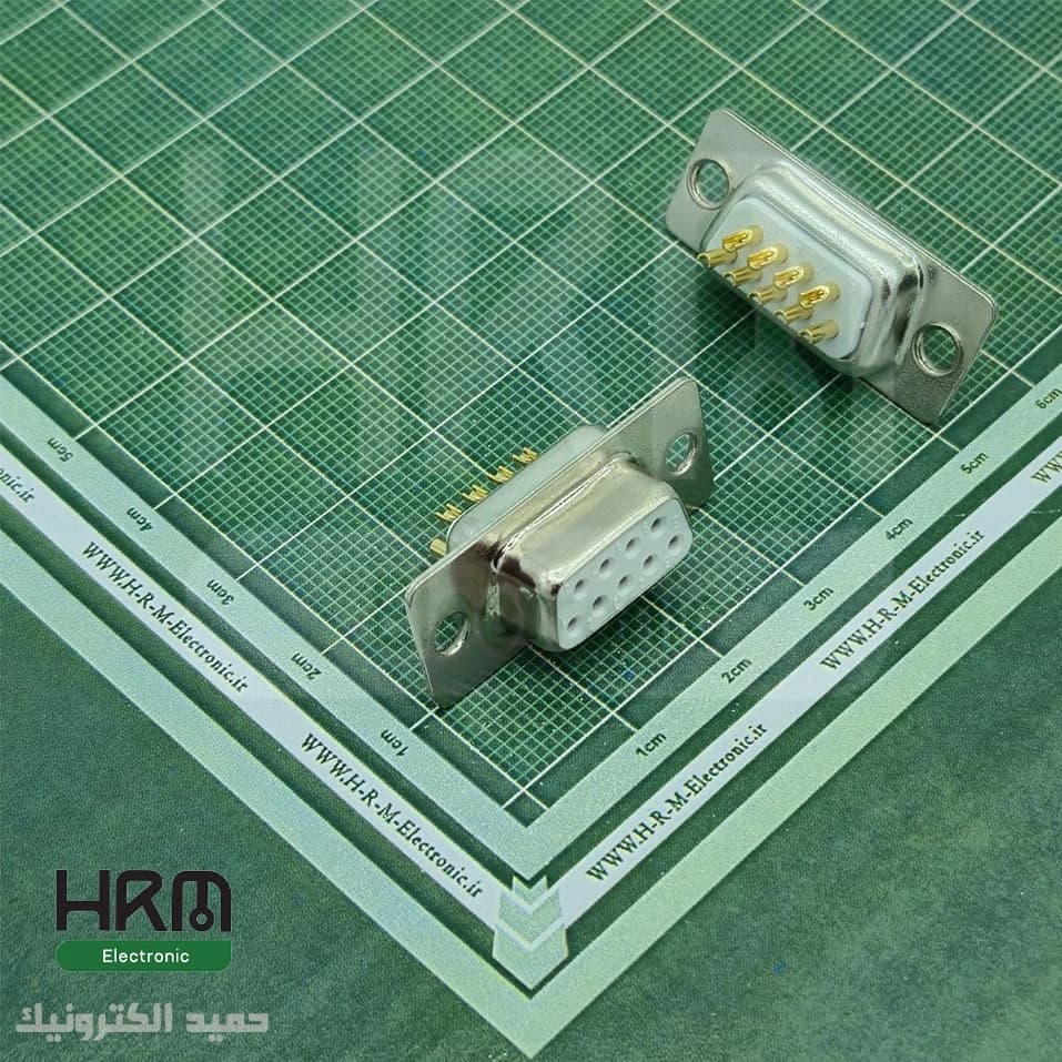 کانکتور DB9 مادگی سرکابلی صنعتی 9 پین