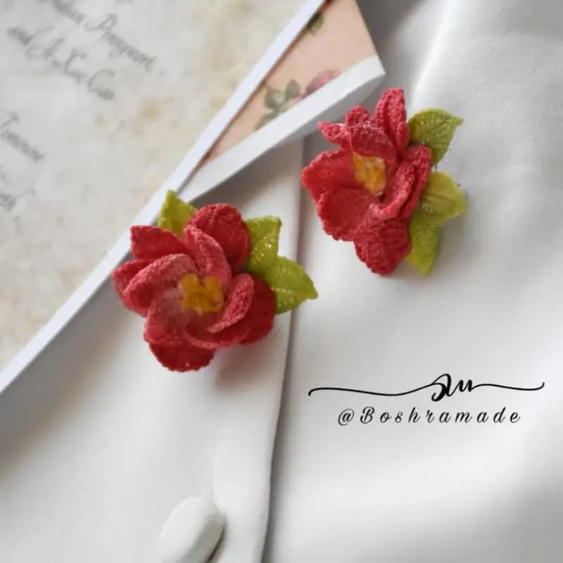 سنجاق سینه کاملیا کد 0236 — تصویر ۱۰