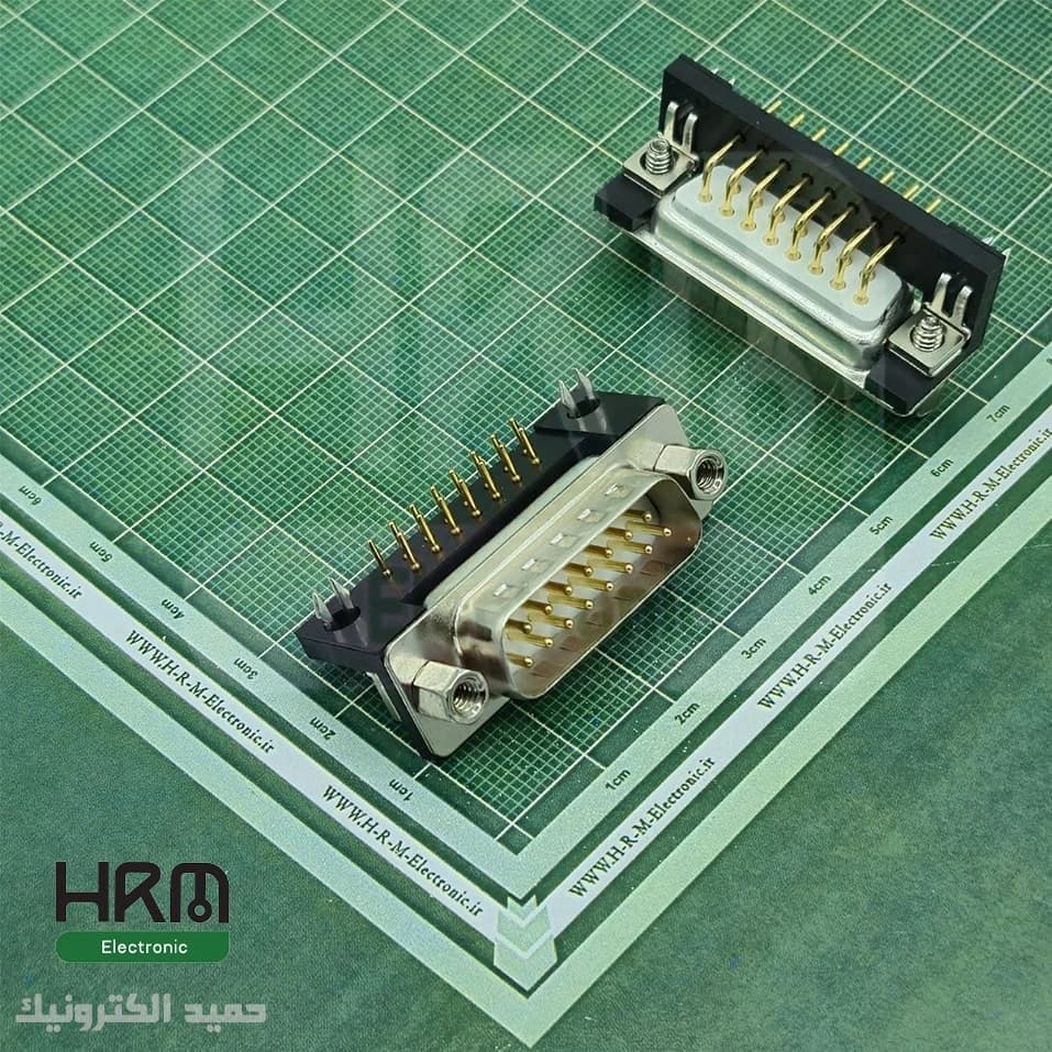 کانکتور DB15 مادگی سرکابلی صنعتی 15 پین — تصویر ۵